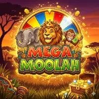 Mega Moolah slot game featured on the BOF Casino UK homepage